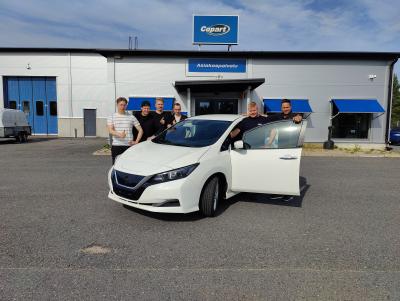 Copart shop nissan leaf